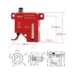 HEISSER KST SV12T-12 Super hochspannung 12V 22kg 0,11 sec Flügel kernloser Motor für RC-segel flugzeuge RC Jets Industrielle Anwendungen UAVs